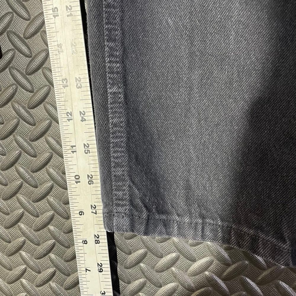 Vintage Calvin Klein Black Made‎ In USA Casual High Rise  Denim Jeans Size 8 - Picture 7 of 8